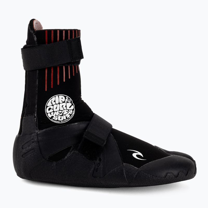 Rip Curl Flashbomb 5 mm scarpe in neoprene Hid.Split/Toe nero 2