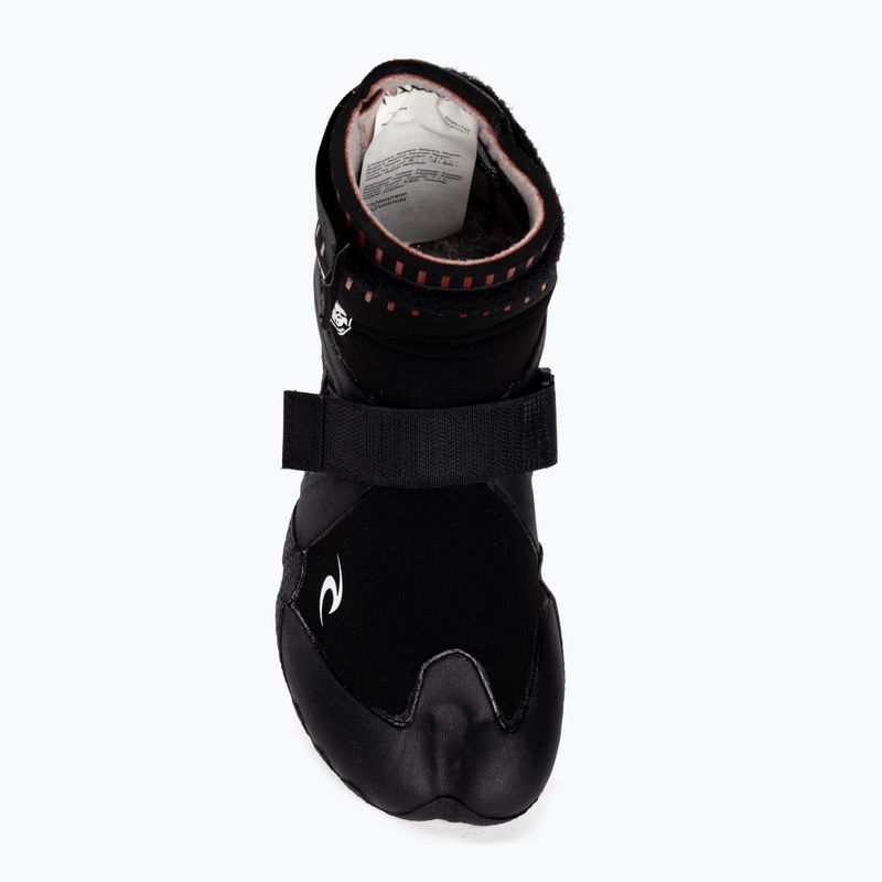 Rip Curl Flashbomb 5 mm scarpe in neoprene Hid.Split/Toe nero 6