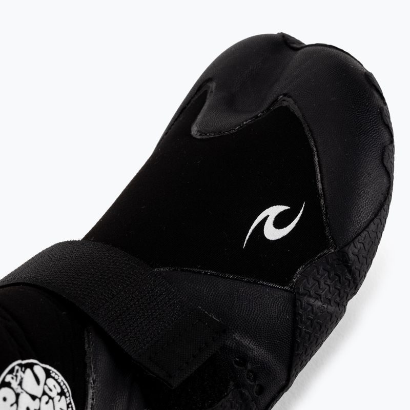Rip Curl Flashbomb 5 mm scarpe in neoprene Hid.Split/Toe nero 7