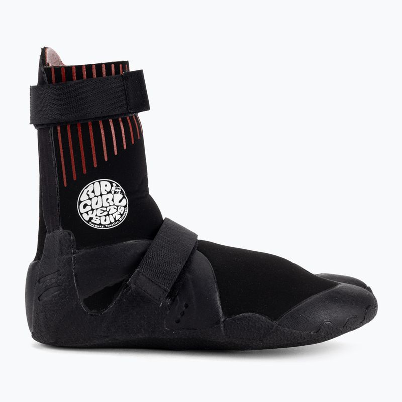 Rip Curl Flashbomb 3 mm scarpe in neoprene Hid.Split/Toe nero 2