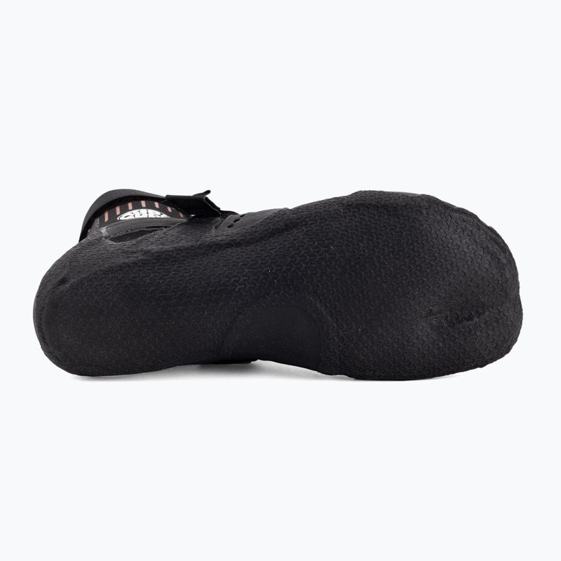 Rip Curl Flashbomb 3 mm scarpe in neoprene Hid.Split/Toe nero 4