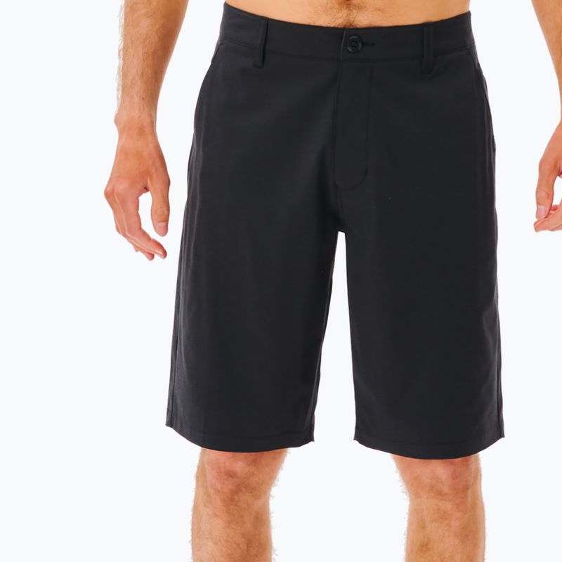 Pantaloncini Rip Curl Boardwalk da uomo Phase nero