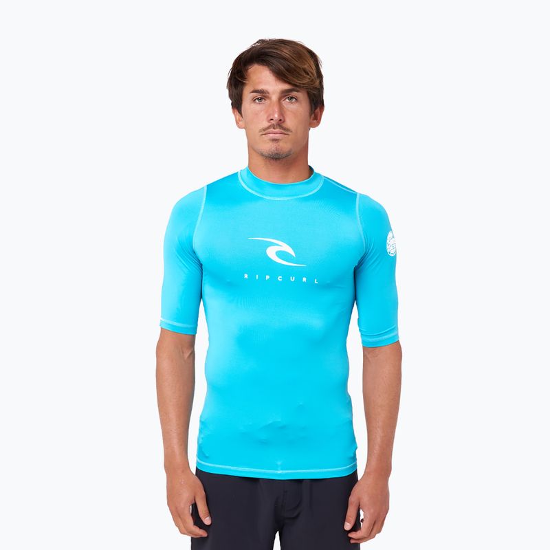 Camicia da bagno Rip Curl Corps SSL UV blu da uomo 3
