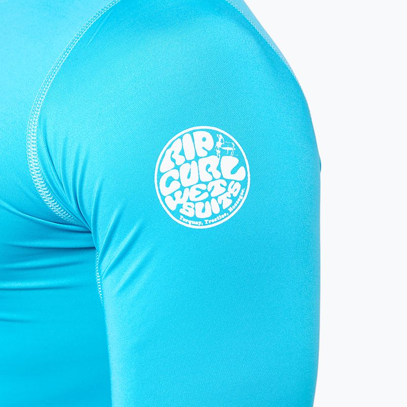 Camicia da bagno Rip Curl Corps SSL UV blu da uomo 4