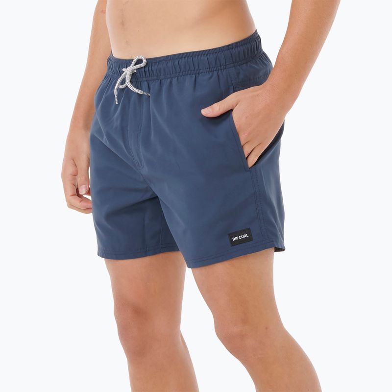 Costume da bagno corto da uomo Rip Curl Offset Volley navy 4