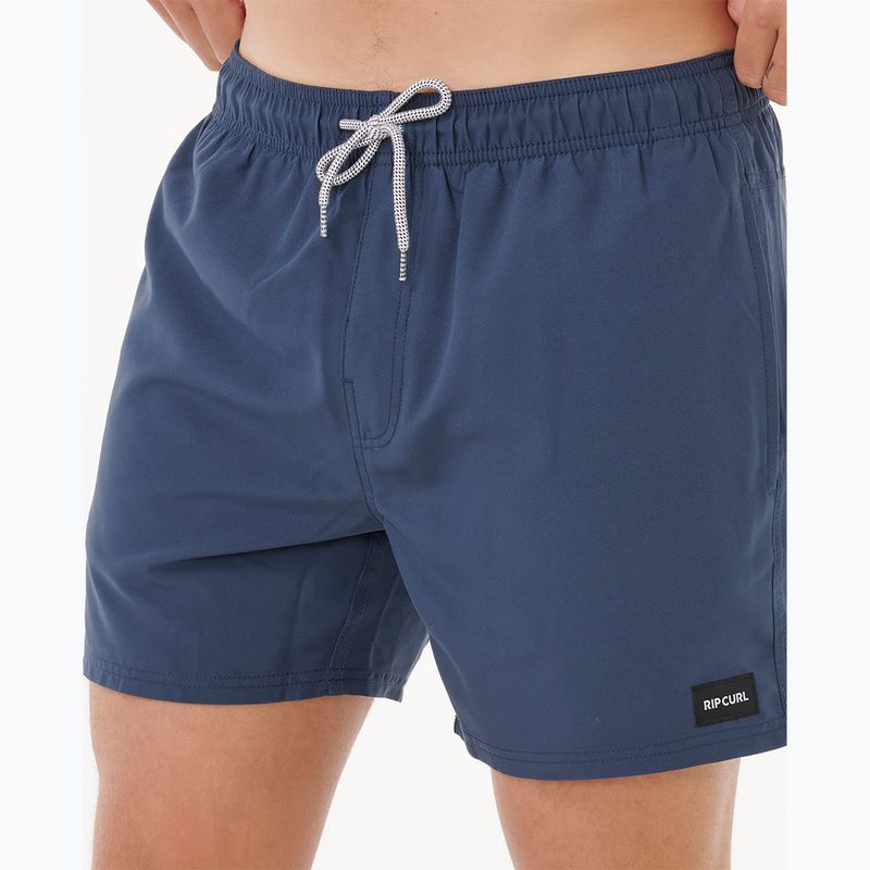 Costume da bagno corto da uomo Rip Curl Offset Volley navy 5