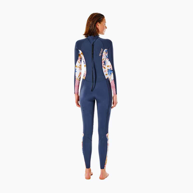 Muta Rip Curl Dawn Patrol 4/3 mm B/Zip rosa ardesia da donna 2