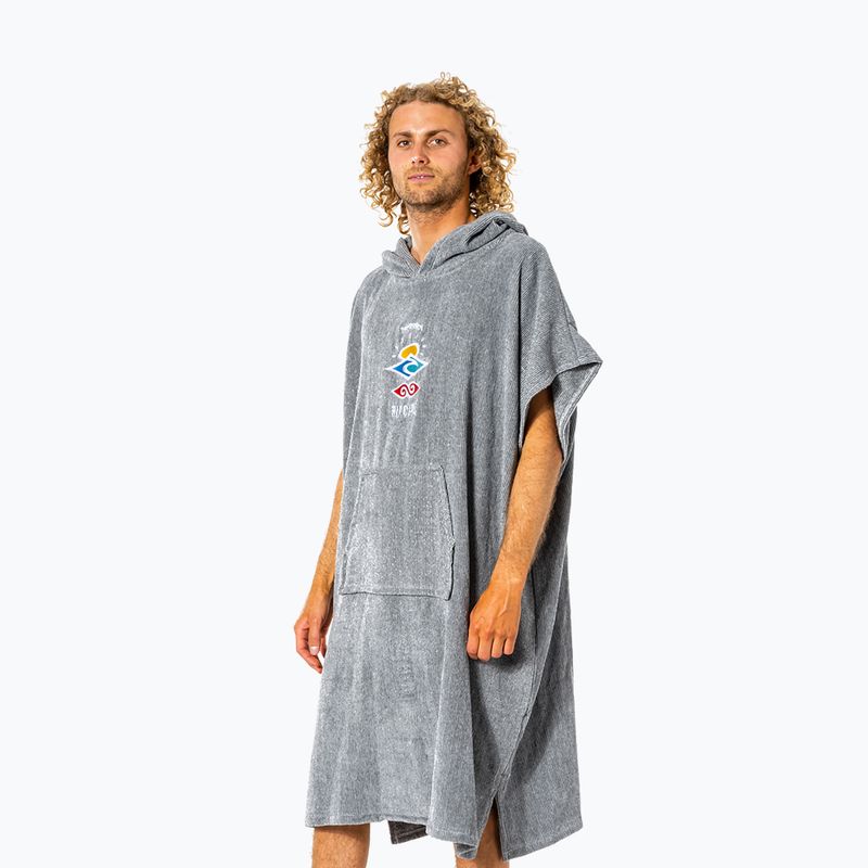 Poncho Rip Curl Icons grigio da uomo 5