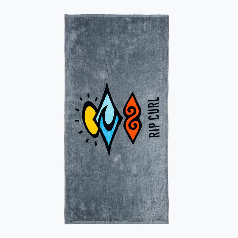 Asciugamano Rip Curl Icons grigio 5