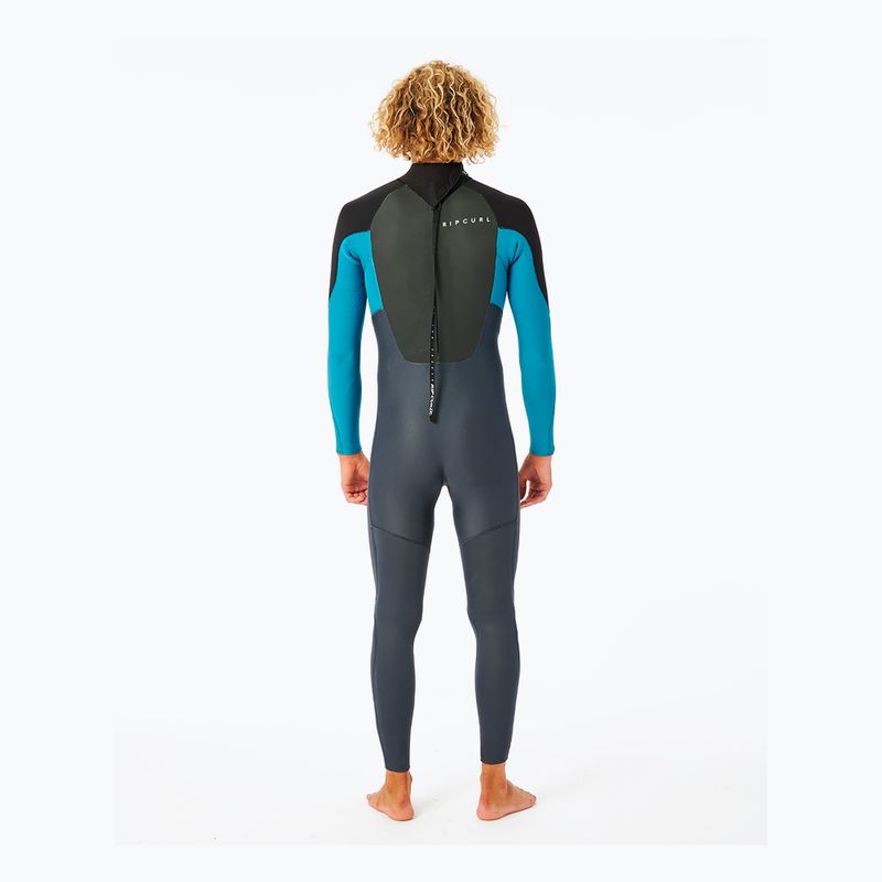 Muta da uomo Rip Curl Omega 5/3 mm GB B/Zip blu 2