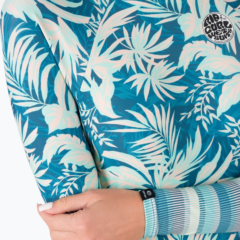 Costume da bagno intero da donna Rip Curl Sun Rays Boyleg Surfsuit dark teal 6