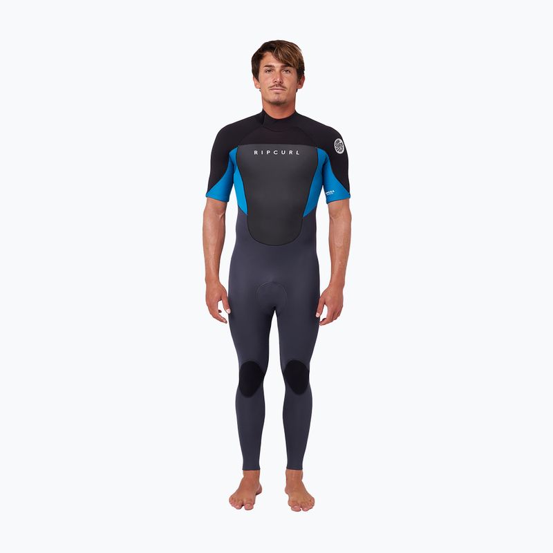 Rip Curl Omega 2/2 mm ES SS/L B/Zip blu da uomo 3