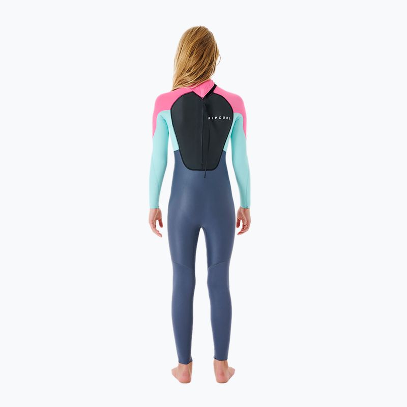 Muta da bambino Rip Curl Groms Omega 3/2 mm GB B/Zip rosa 2