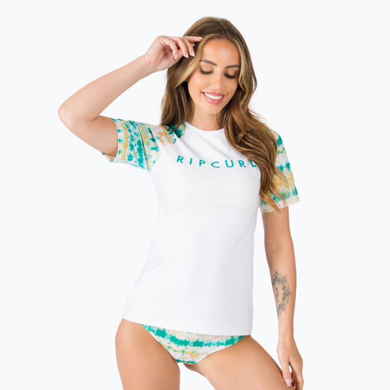 Camicia da bagno Rip Curl Summer Breeze Relaxed bianca da donna