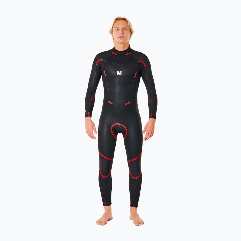 Muta Rip Curl Freelite BZ 4/3 mm GB nero da uomo 9