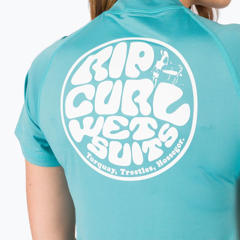Camicia da bagno Rip Curl da donna Icon UV aqua 5