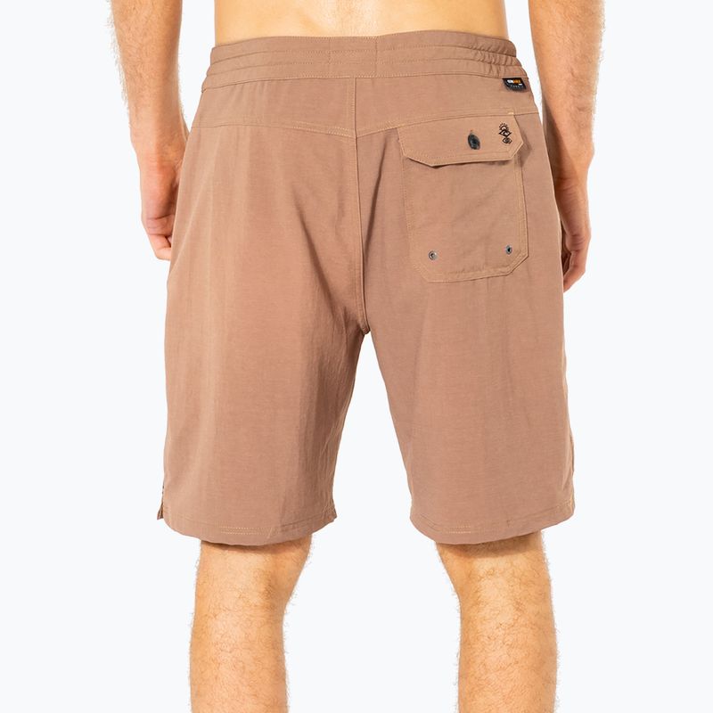 Pantaloncini da bagno Rip Curl Searchers Layday oro da uomo 6