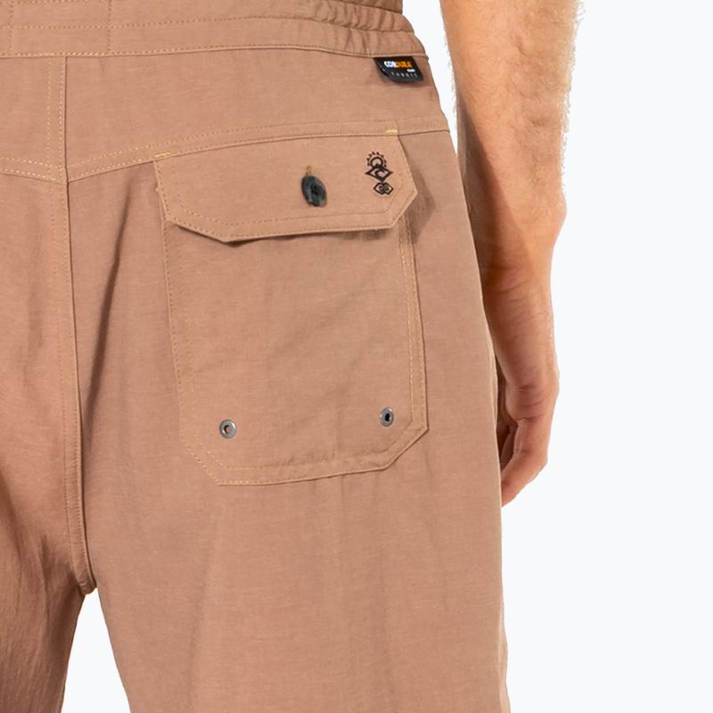 Pantaloncini da bagno Rip Curl Searchers Layday oro da uomo 7