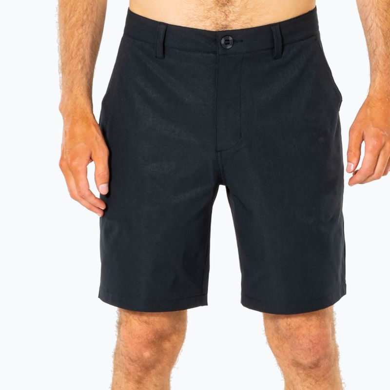 Pantaloncini Rip Curl Boardwalk Oceanside da uomo, nero