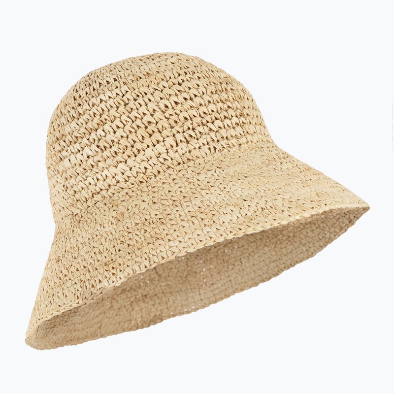 Cappello Rip Curl Crochet da donna a secchiello in paglia naturale