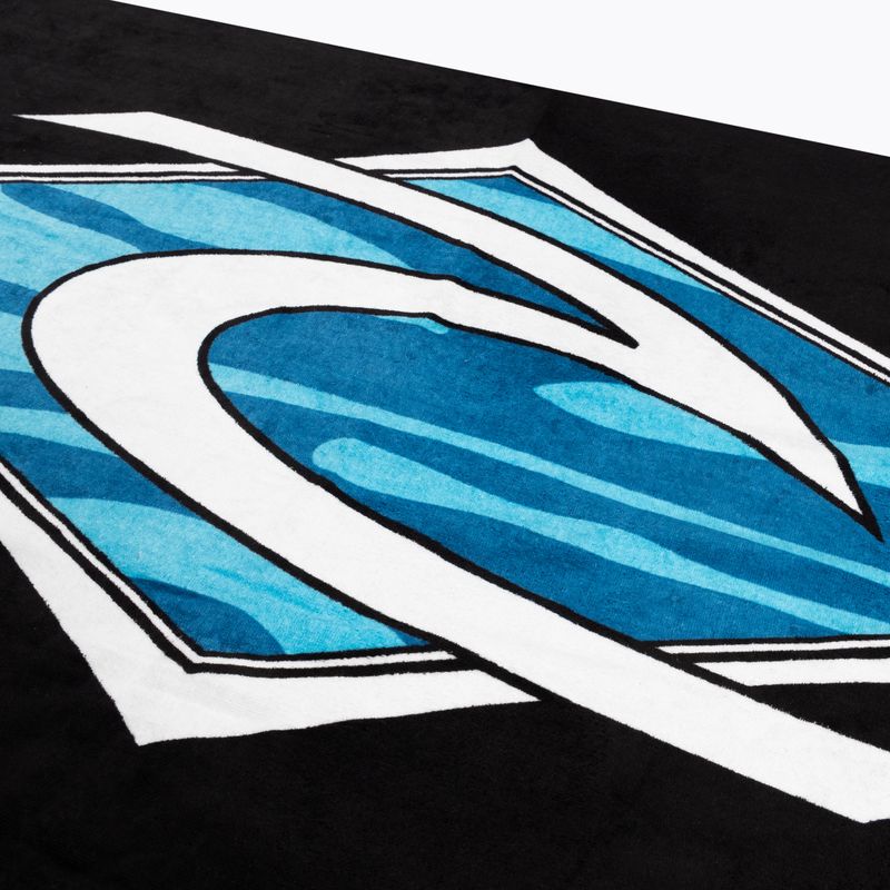 Asciugamano Rip Curl Icons nero/blu 3