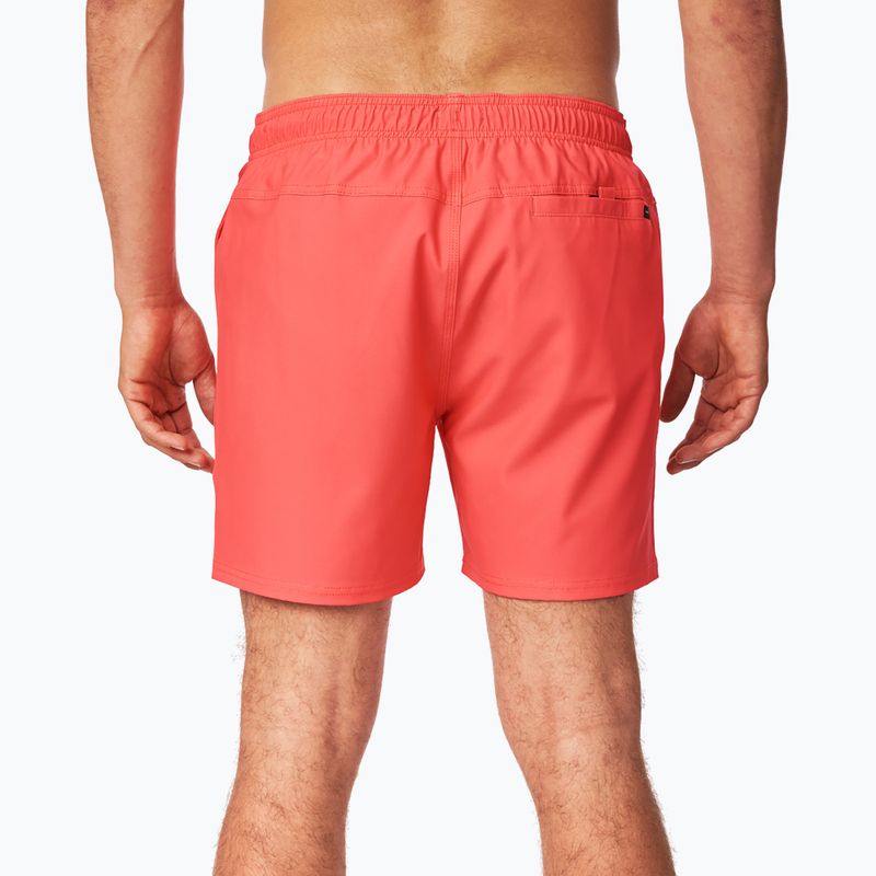 Pantaloncini da bagno Rip Curl Daily Volley retro rosso da uomo 3