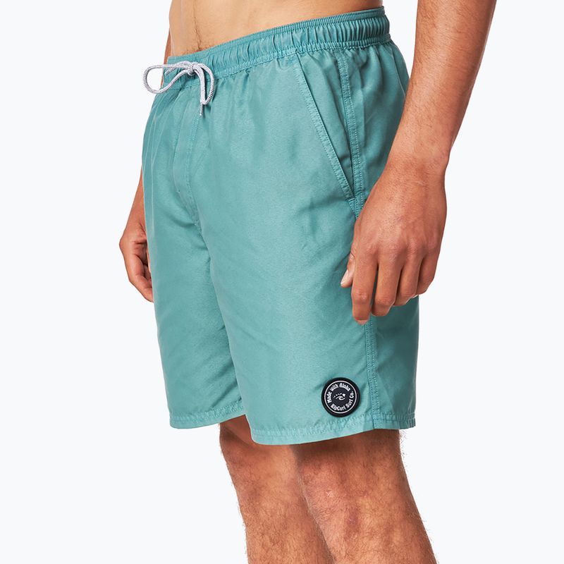 Pantaloncini da bagno Rip Curl Easy Living Volley verde scuro da uomo 2