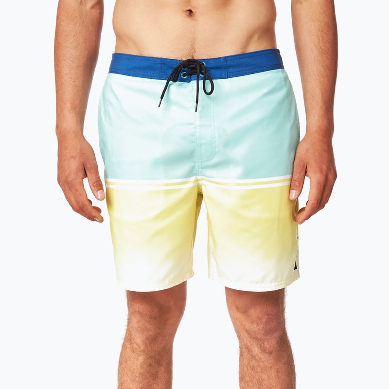 Pantaloncini da bagno Rip Curl Nu Dividing Semi Elastic lavati aqua da uomo 2