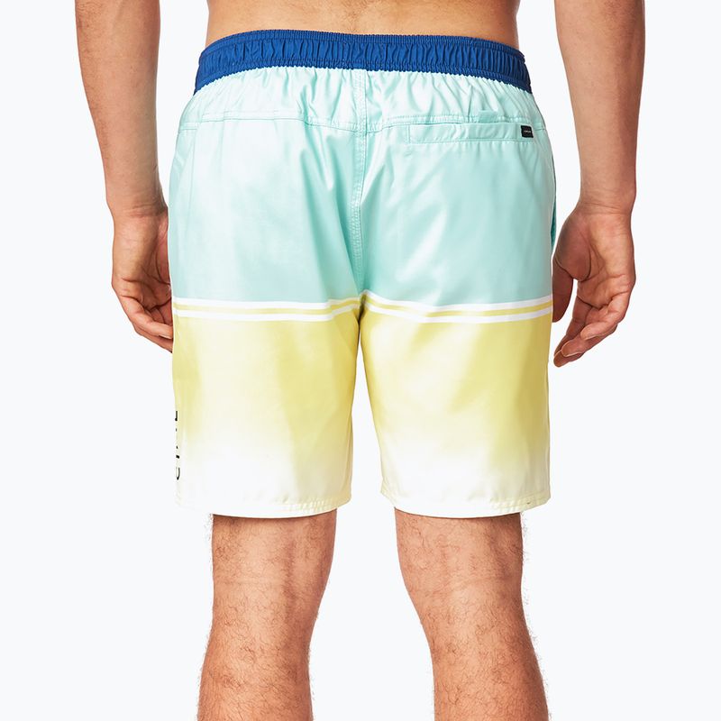 Pantaloncini da bagno Rip Curl Nu Dividing Semi Elastic lavati aqua da uomo 3