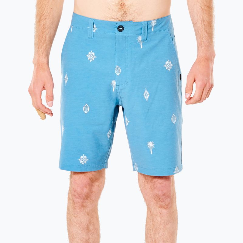 Pantaloncini da uomo Rip Curl Boardwalk SWC blu vintage 4