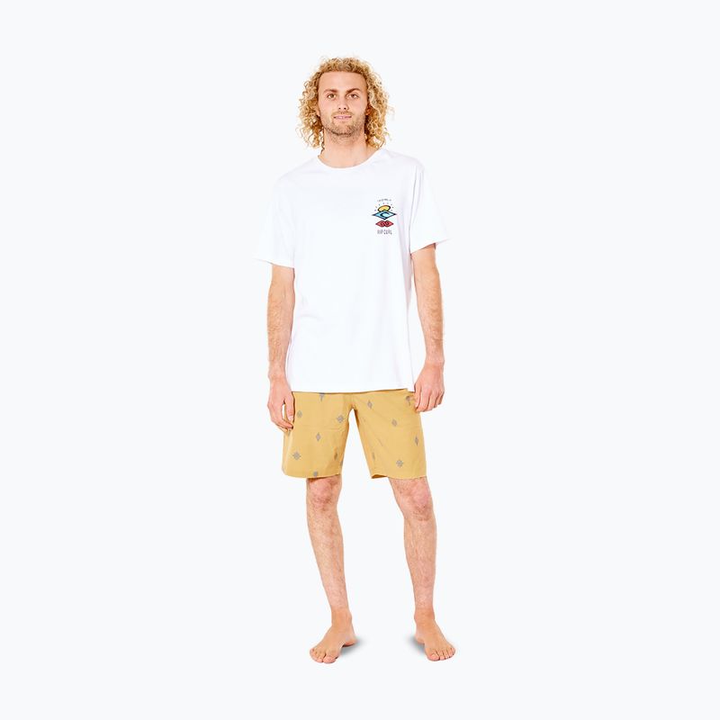 Pantaloncini Rip Curl Boardwalk SWC da uomo giallo vintage 2