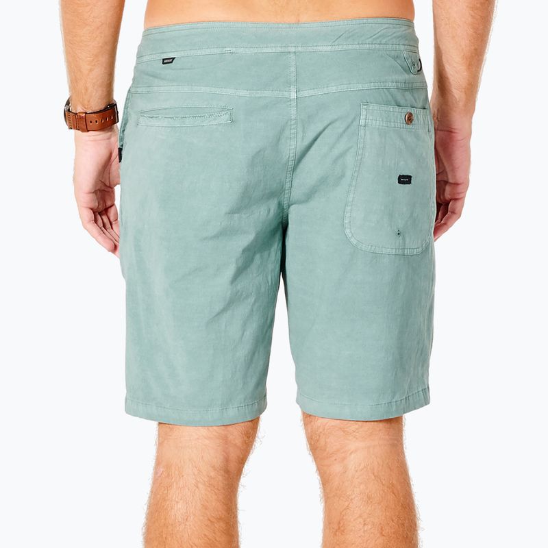 Pantaloncini Rip Curl Boardwalk Reggie da uomo verde tenue 3