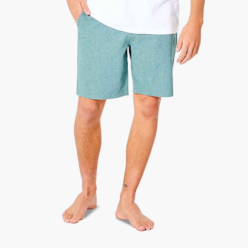Pantaloncini Rip Curl Boardwalk Oceanside da uomo verde tenue