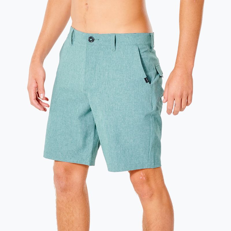 Pantaloncini Rip Curl Boardwalk Oceanside da uomo verde tenue 5