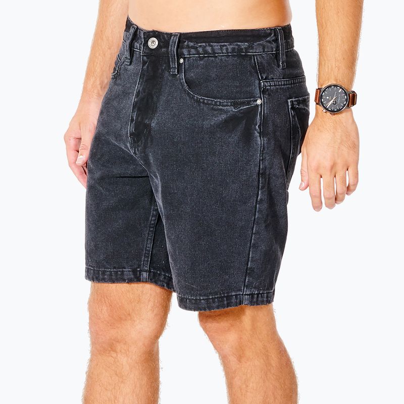 Rip Curl Denim Walkshort da uomo lavato nero 2