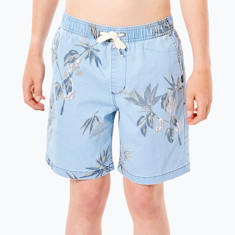 Rip Curl Orb Volley pantaloncini da bagno per bambini blu chiaro 4