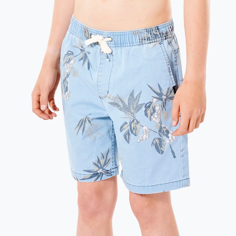 Rip Curl Orb Volley pantaloncini da bagno per bambini blu chiaro 5
