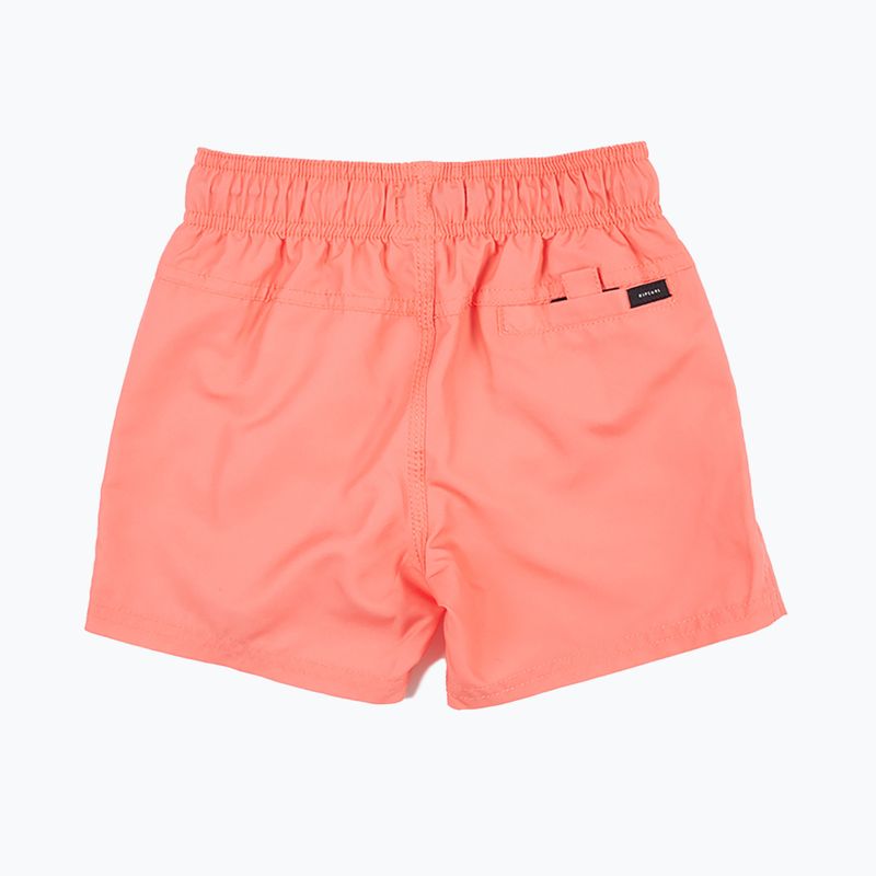 Rip Curl Offset Volley pantaloncini da bagno per bambini corallo 2