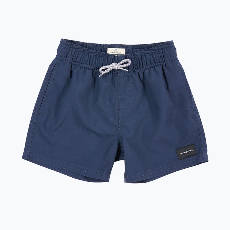 Rip Curl Offset Volley pantaloncini da bagno per bambini navy