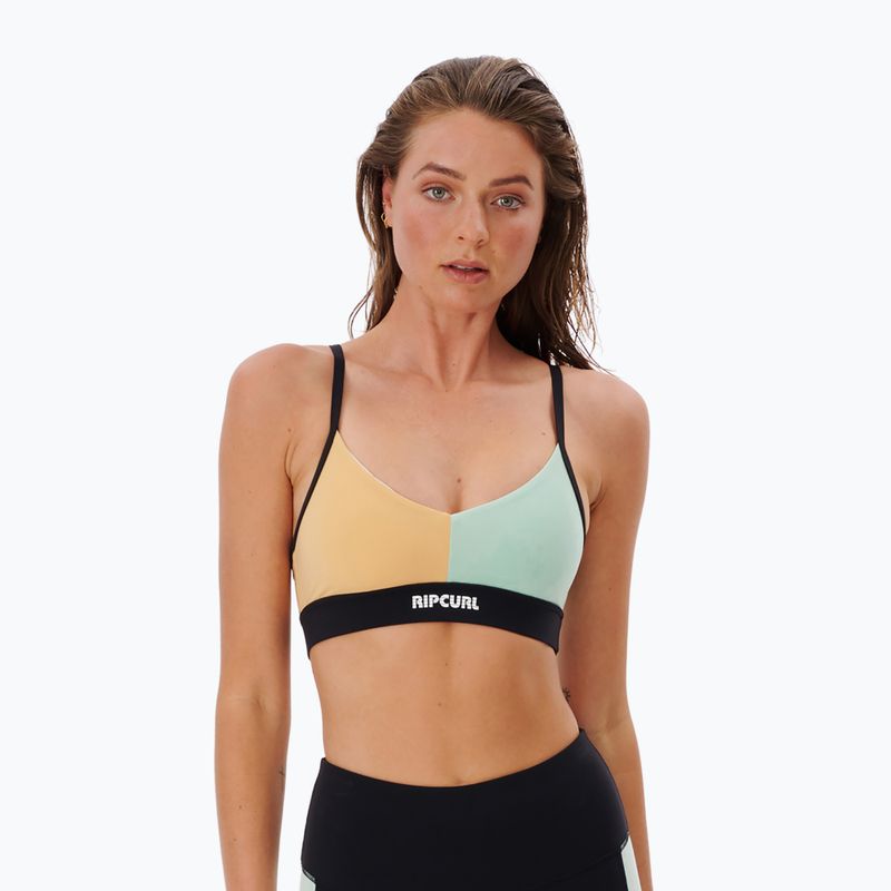 Rip Curl Run Swim Surf Crop Top reggiseno multico