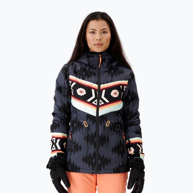 Giacca da snowboard donna Rip Curl Rider Betty nero 6
