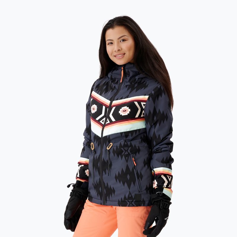 Giacca da snowboard donna Rip Curl Rider Betty nero 7