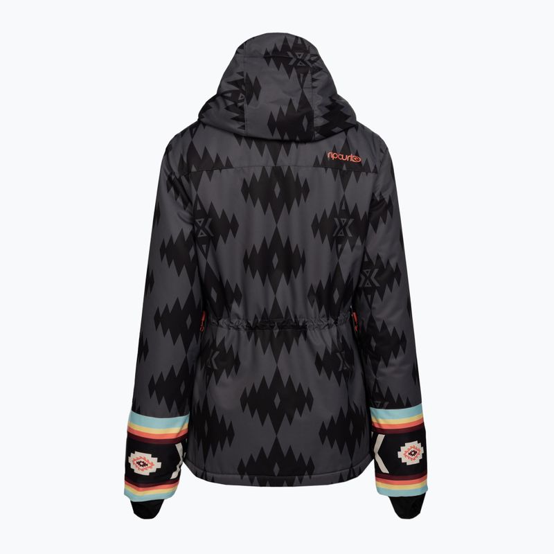 Giacca da snowboard donna Rip Curl Rider Betty nero 2