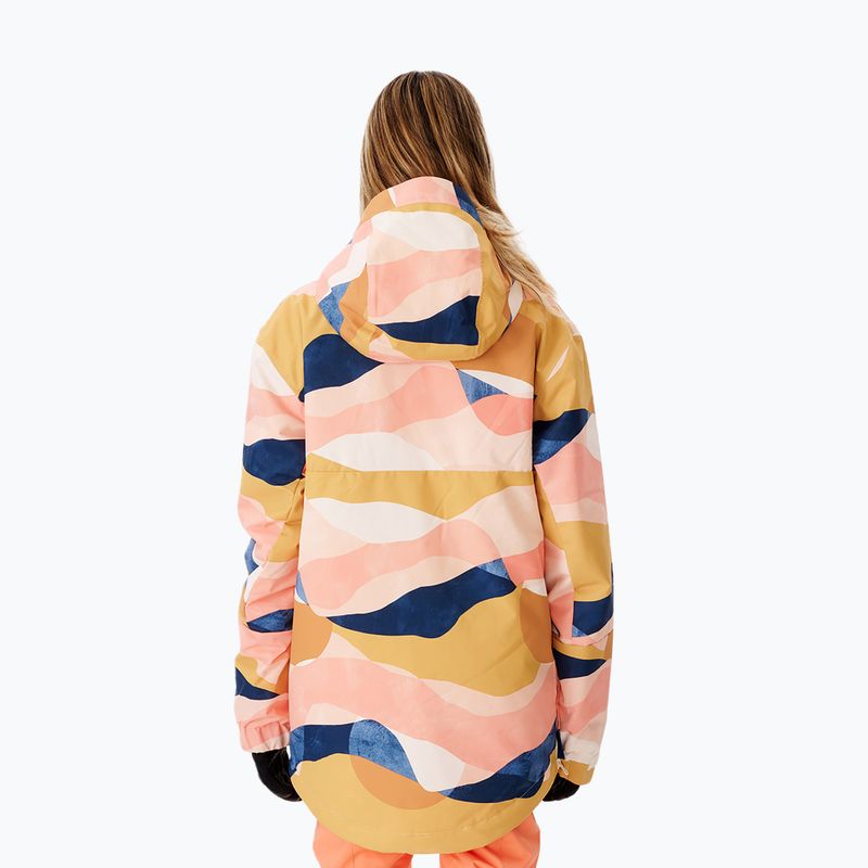 Giacca da snowboard Rip Curl Rider Anorak da donna multico 3