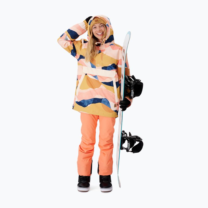 Giacca da snowboard Rip Curl Rider Anorak da donna multico 6