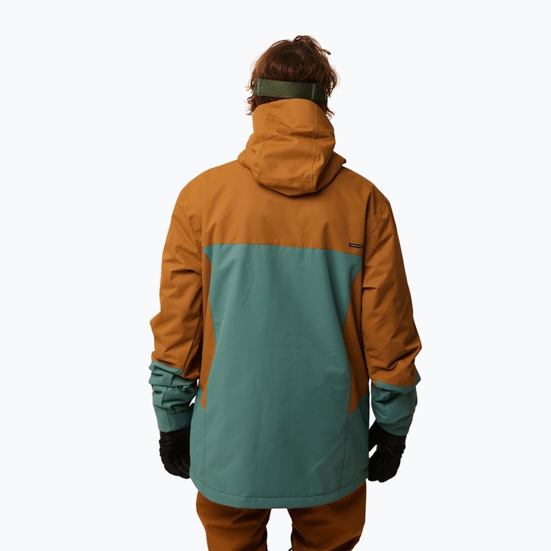 Giacca da snowboard Rip Curl Pinnacle gold da uomo 3