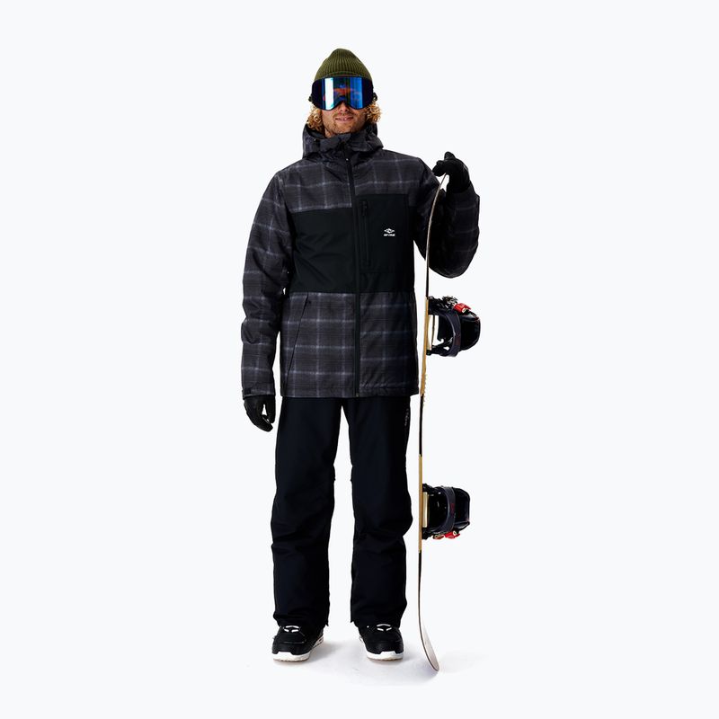 Giacca da snowboard da uomo Rip Curl Notch Up nero 6