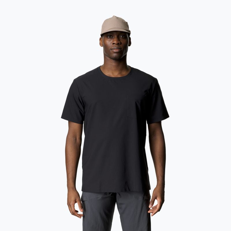 Camicia Houdini Covet Tee da uomo nero vero