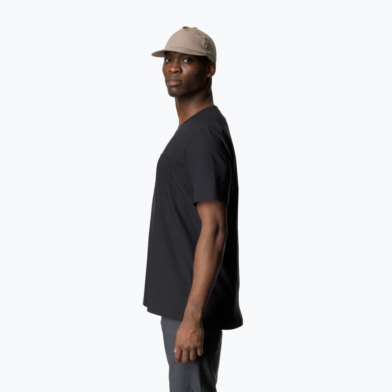 Camicia Houdini Covet Tee da uomo nero vero 3