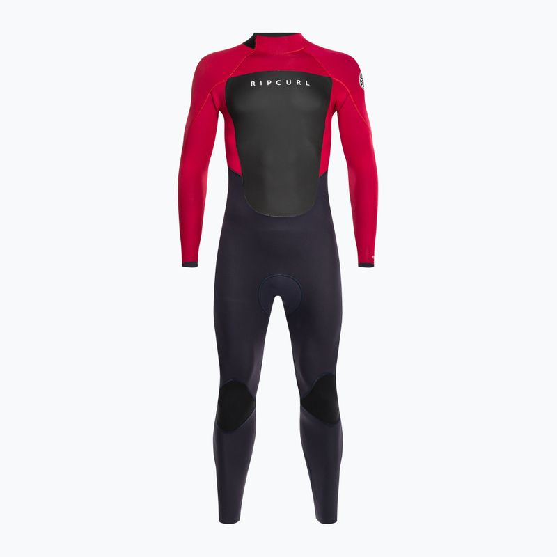 Muta da uomo Rip Curl Omega 4/3 mm GB B/Zip rosso 2